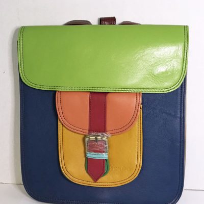 Remi Plain Leather Backpack