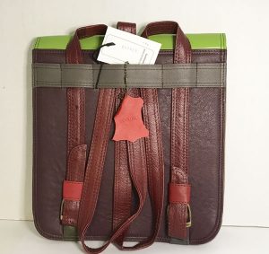Remi Plain Leather Backpack