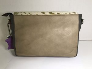 Elsie Print Leather Bag