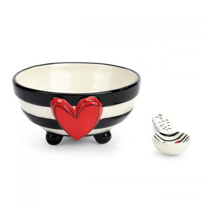 Candy Bowl with Spoon Set