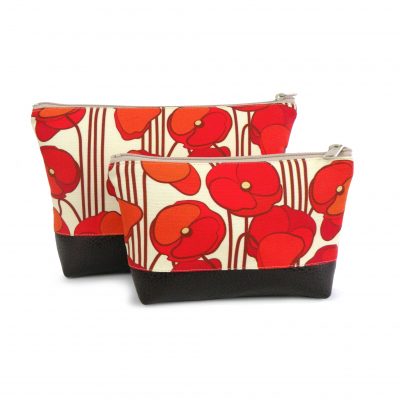 Duo Cosmetic Clutch Poppy