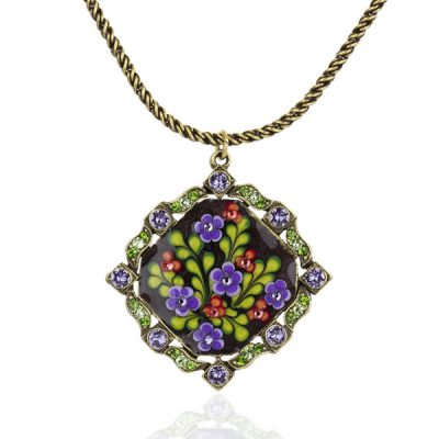 Autumn Bouquet Crystal Jill’s Garden Necklace