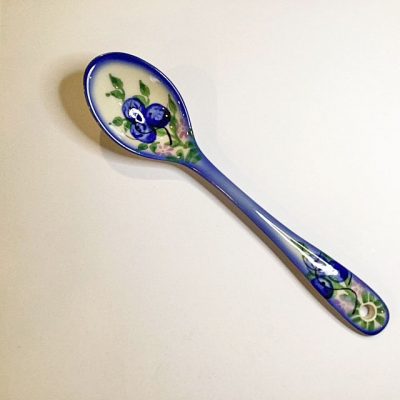Polish Pottery Medium Spoon