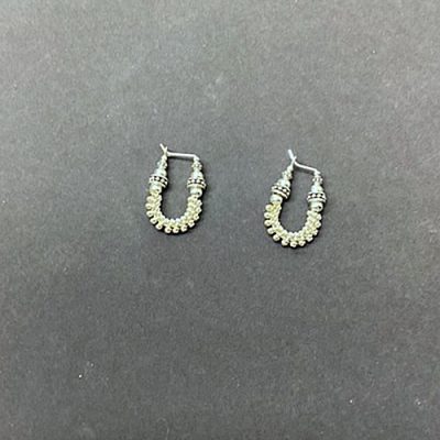 Silver Wirewrapped Hoops