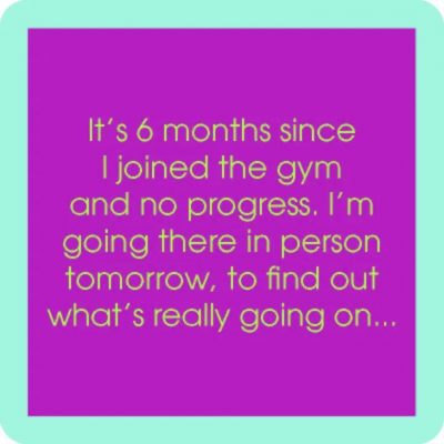 Coasters - Joined the Gym