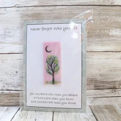 Greeting Card with Suncatcher - Never Forget