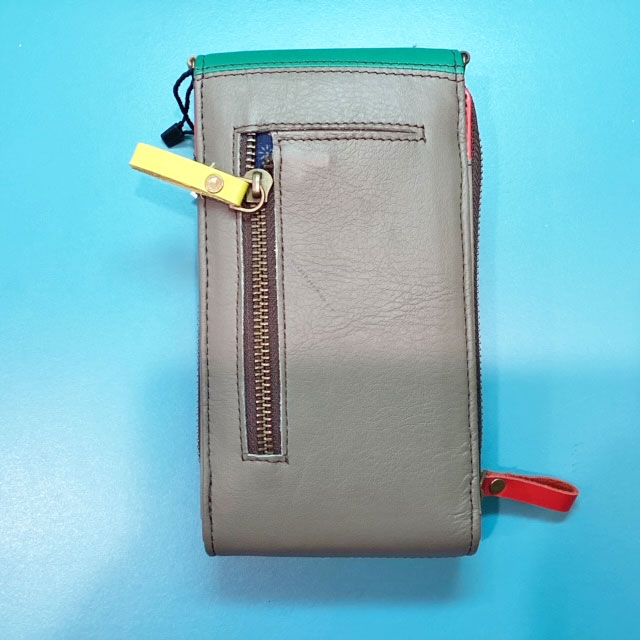 Back of Orange-green Eva Phone Bag