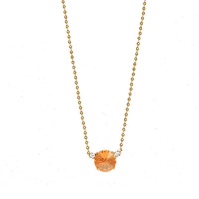 Jojo Necklace - Peach Champagne