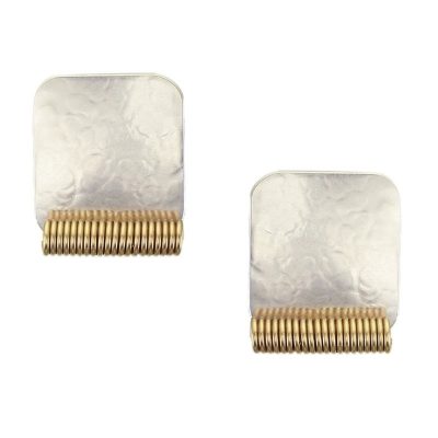 Rounded Rectangle with Coil Clip