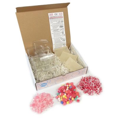Soap Making Kit - Hearts and Flowers