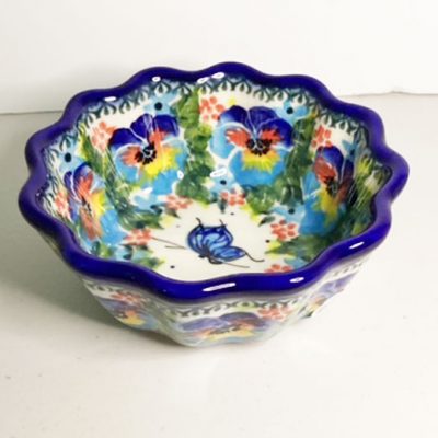 Small Pansy Babka Bowl