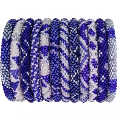 Peace Roll-on Beaded Bracelets