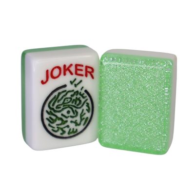 Wintergreen Glitter American Mahjongg Tiles