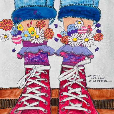 Rowan's Chucks 5x7 Wood Plaque