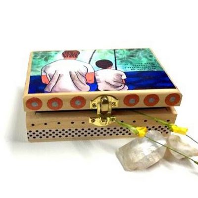 Fishing-Lake Trinket Box