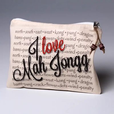 I Love Mah Jongg Pouch