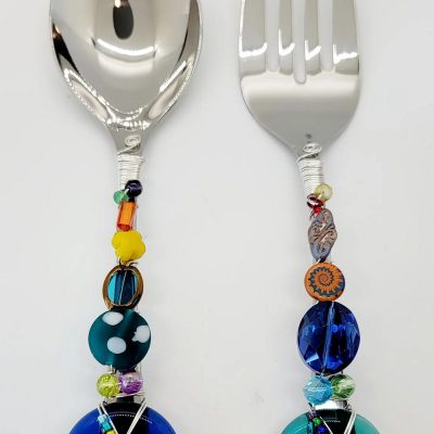 Beaded Salad Set - Multi