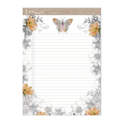 Legal Pad, Paisley Butterfly