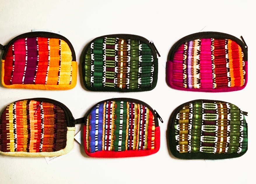 Half Moon Embroidered Pouch - Assorted