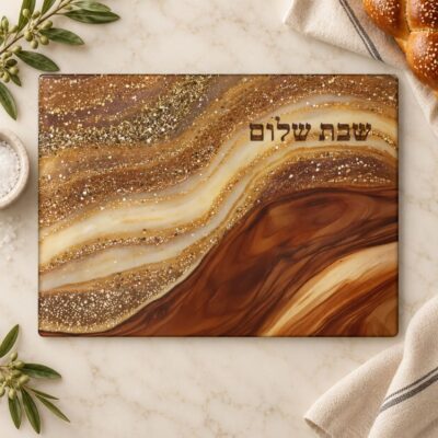 Luxury Glass Challah Board