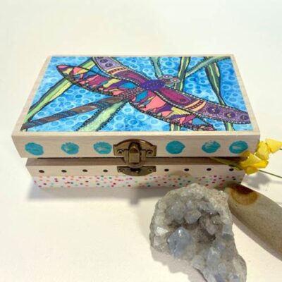 Dragonfly Trinket Box
